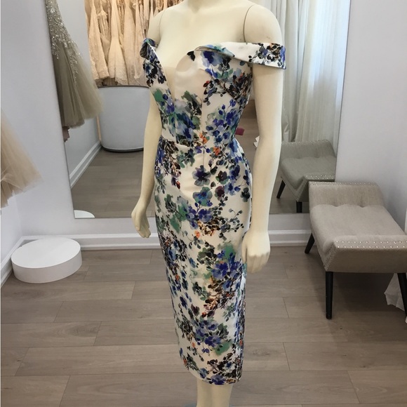 Anne Barge Dresses & Skirts - SAMPLE SALE! Anne Barge Sardina Floral Silk Cocktail Dress